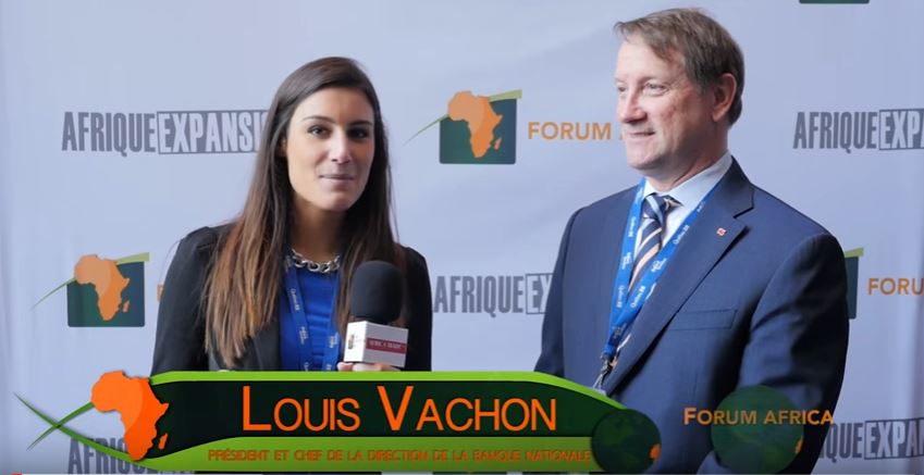 Forum Africa 2015 : Louis Vachon Président de la Banque nationale